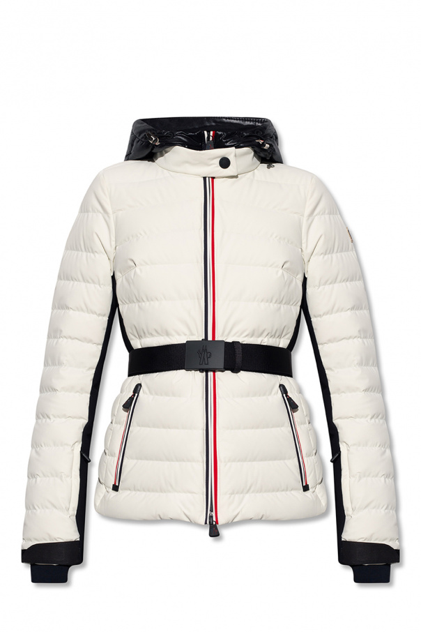 Torilis padded bomber jacket - White 'Bruche' ski jacket Moncler Grenoble -  SchaferandweinerShops VG